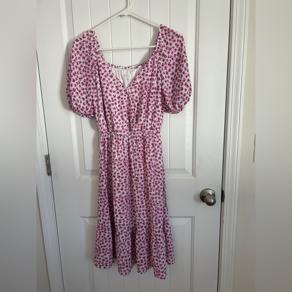 Floral Pink Dress